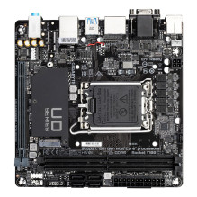 GIGABYTE H610I Motherboard - Supports Intel Core 14th CPUs, 4+1+1 Hybrid Digital VRM, up to 5600MHz DDR5, 1xPCIe 3.0 M.2