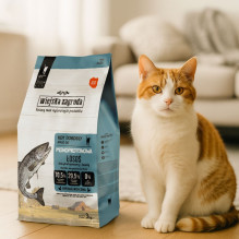 WIEJSKA ZAGRODA Monoprotein Salmon - sausas kačių maistas - 3kg WIEJSKA ZAGRODA Monoprotein Salmon - sausas kačių maistas - 3kg