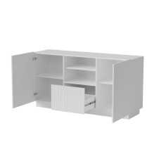 Cama LIVERTI chest of drawers 150x42x78 white Cama LIVERTI chest of drawers 150x42x78 white