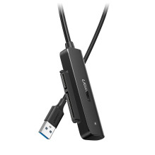 „Ugreen“ adapteris, skirtas 2,5 colio SATA III 3.0 HDD SSD diskui – USB 3.2 Gen 1 (USB 5 Gbps), juodas (70609 CM321)