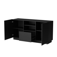Cama LIVERTI komoda 150x42x78 juoda Cama LIVERTI komoda 150x42x78 juoda