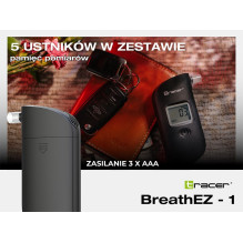 Tracer BreathEZ-1 Black Precise semiconductor sensor Built-in display
