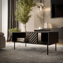Cama LUCCA bench / table 100x55x46 black Cama LUCCA bench / table 100x55x46 black