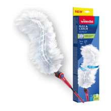 Vileda dustpan with long handle + 1 Flex&Catch refill Vileda dustpan with long handle + 1 Flex&Catch refill