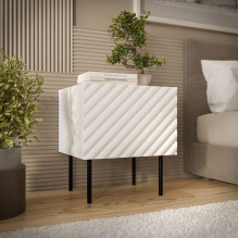 Cama LUCCA bedside cabinet, 2 pcs, 47x40x52, white Cama LUCCA bedside cabinet, 2 pcs, 47x40x52, white