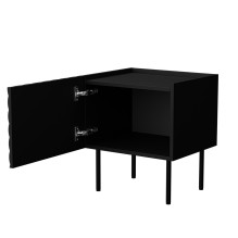 Cama LUCCA bedside cabinet, 2 pcs, 47x40x52, black Cama LUCCA bedside cabinet, 2 pcs, 47x40x52, black
