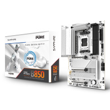 Sapphire PURE B850A WIFI 7 AMD B850 Socket AM5 ATX pagrindinė plokštė Sapphire PURE B850A WIFI 7 AMD B850 Socket AM5 ATX pagrindinė plokštė