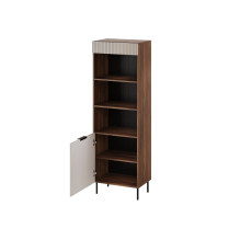 Cama 3 ALMERA bookcase 60x42x185 walnut / cashmere Cama 3 ALMERA bookcase 60x42x185 walnut / cashmere