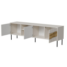 Cama INSERTO 3D1W TV spintelė 190x40x61.5 kašmyro + LED