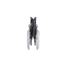 Plieninis neįgaliojo vežimėlis RF-1 Cruiser juodas 48 cm Plieninis neįgaliojo vežimėlis RF-1 Cruiser juodas 48 cm