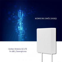 Qoltec 57020 4G LTE antena 14 dBi Qoltec 57020 4G LTE antena 14 dBi