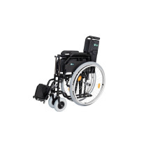 Steel wheelchair RF-1 Cruiser Black 48cm Steel wheelchair RF-1 Cruiser Black 48cm