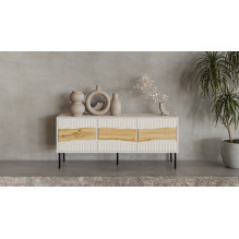 Cama INSERTO 3D TV cabinet 143.5x40x61.5 cashmere + LED Cama INSERTO 3D TV cabinet 143.5x40x61.5 cashmere + LED