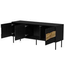 Cama INSERTO 3D TV cabinet 143.5x40x61.5 black + LED Cama INSERTO 3D TV cabinet 143.5x40x61.5 black + LED