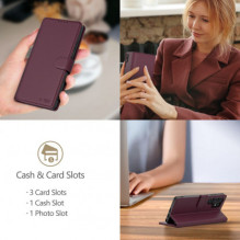 „Tech-Protect“ piniginė „Galaxy A26 5G / A17 4G / 5G Mulberry“ „Tech-Protect“ piniginė „Galaxy A26 5G / A17 4G / 5G Mulberry“