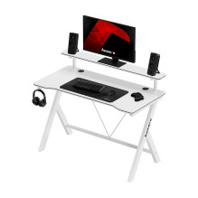 Huzaro Hero 1.9 baltas žaidimų stalas Huzaro Hero 1.9 baltas žaidimų stalas