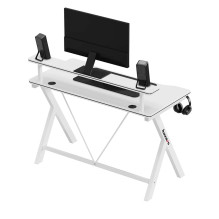 Huzaro Hero 1.9 baltas žaidimų stalas Huzaro Hero 1.9 baltas žaidimų stalas
