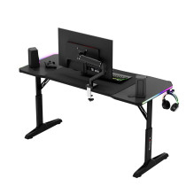 Huzaro Hero 3.6 RGB juodas žaidimų stalas Huzaro Hero 3.6 RGB juodas žaidimų stalas