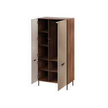Cama 5 ALMERA wardrobe 90x52x185 walnut / cashmere Cama 5 ALMERA wardrobe 90x52x185 walnut / cashmere