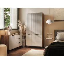 Cama 5 ALMERA spinta 90x52x185 riešutmedžio / kašmyro spalvos Cama 5 ALMERA spinta 90x52x185 riešutmedžio / kašmyro spalvos