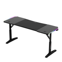 Huzaro Hero 4.6 RGB juodas žaidimų stalas