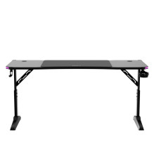 Huzaro Hero 4.6 RGB Black Gaming Desk