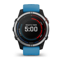 „Garmin quatix 7“ 3,3 cm (1,3 colio) MIP 47 mm Skaitmeninis 260 x 260 pikselių Jutiklinis ekranas Mėlynas „Wi-Fi“ GPS (p