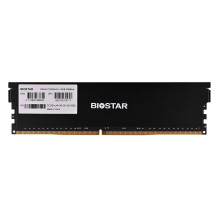 „Biostar“ 16 GB 3200 MHz DDR4 atmintis su „Storming“ radiatoriumi „Biostar“ 16 GB 3200 MHz DDR4 atmintis su „Storming“ radiatoriumi