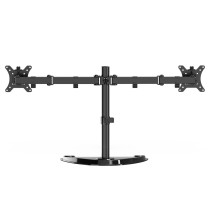 Gembird MS-D2ST-02 monitoriaus stalo stovas (pasukamas, pakreipiamas, pasukamas), 13'-32', juodas Gembird MS-D2ST-02 monitoriaus stalo stovas (pasukamas, pakreipiamas, pasukamas), 13'-32', juodas