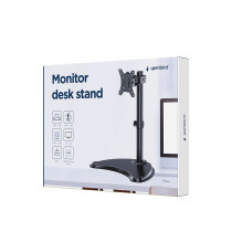 Gembird MS-D1ST-04 monitoriaus stalo stovas (pasukamas, pakreipiamas, pasukamas), 13'-32', juodas Gembird MS-D1ST-04 monitoriaus stalo stovas (pasukamas, pakreipiamas, pasukamas), 13'-32', juodas