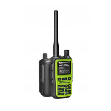 Baofeng UV-5R EU MINI USB-C Bluetooth VHF UHF Aviation Band Žalias Racija