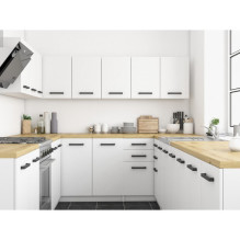 Topeshop KUCHNIA SET 200 BIEL kitchen / dining room furniture set Topeshop KUCHNIA SET 200 BIEL kitchen / dining room furniture set