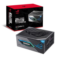 ASUS ROG -THOR-1600T3-GAMING maitinimo blokas 1600 W 20+4 kontaktų ATX ATX pilkas