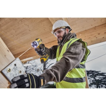 DeWALT DCF860N-XJ elektrinis atsuktuvas / smūginis suktuvas 3800 aps./min. Juoda, geltona