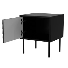 Cama Bedside cabinet, 2 pcs. CORTINA 45x40x51 black Cama Bedside cabinet, 2 pcs. CORTINA 45x40x51 black