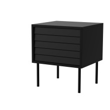 Cama Naktinė spintelė, 2 vnt. CORTINA 45x40x51 juoda Cama Naktinė spintelė, 2 vnt. CORTINA 45x40x51 juoda