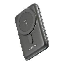 Vention 10000mAh 20W - magnetinė išorinė baterija (juoda)