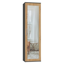 Topeshop DUO SZAFA ANT / ART KP miegamojo spinta / spinta 2 lentynos 1 durys