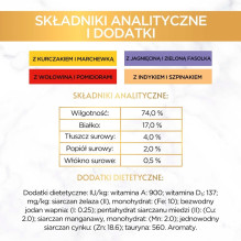 PURINA Gourmet Gold pikantiškas sausainis – šlapias kačių ėdalas – 48 x 85 g