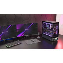 „Mars Gaming MCLCDPRO“ kompiuterio korpusas, „Midi Tower“, juodas „Mars Gaming MCLCDPRO“ kompiuterio korpusas, „Midi Tower“, juodas