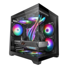 Mars Gaming MC-VIEW2 Mini Tower Black