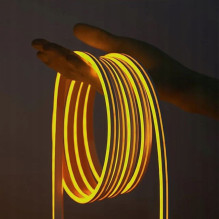 Vention silikoninė neoninė LED juosta su nuotolinio valdymo pultu, 12V, 2m