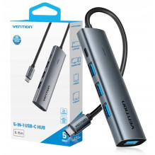5v1 USB-C 3.0 šakotuvas,...