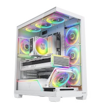 MODECOM VOLCANO STELLAR PLUS ARGB MIDI 5F WHITE ausinės