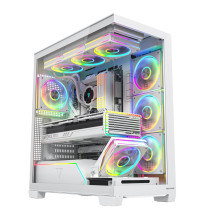 MODECOM VOLCANO STELLAR PLUS ARGB MIDI 5F WHITE ausinės
