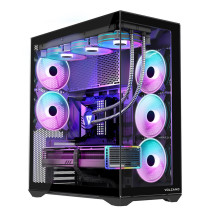 MODECOM Volcano SPACE XL FULL TOWER NF Black MODECOM Volcano SPACE XL FULL TOWER NF Black