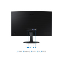 Samsung S36GD computer monitor 61 cm (24") 1920 x 1080 pixels Full HD LCD Black Samsung S36GD computer monitor 61 cm (24") 1920 x 1080 pixels Full HD LCD Black