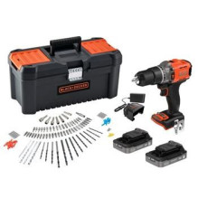 18 V BCD383D2TA BLACK+DECKER gręžtuvas-suktuvas