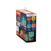 MARIOINEX Mini Waffle City statybiniai kaladėlės degalinė, 148 detalės