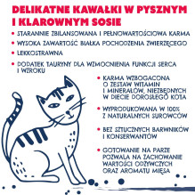 TEO Rich in beef - wet cat food - 850g TEO Rich in beef - wet cat food - 850g